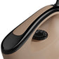 Heavy Duty Dry Iron 1000W – Golden Soleplate with Adjustable Thermostat Dial for All Fabrics (Beige & Black)