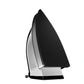 Dry Iron 1000W with Chrome Soleplate – Indicator Light & Adjustable Multi-Fabric Thermostat Control (Black & White)