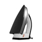 Dry Iron 1000W with Chrome Soleplate – Indicator Light & Adjustable Multi-Fabric Thermostat Control (Black & White)