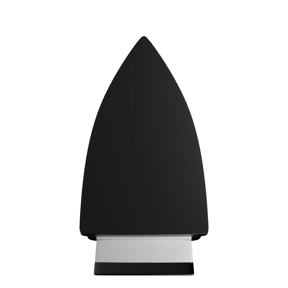 Dry Iron 1000W with Chrome Soleplate – Indicator Light & Adjustable Multi-Fabric Thermostat Control (Black & White)