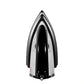 Dry Iron 1000W with Chrome Soleplate – Indicator Light & Adjustable Multi-Fabric Thermostat Control (Black & White)