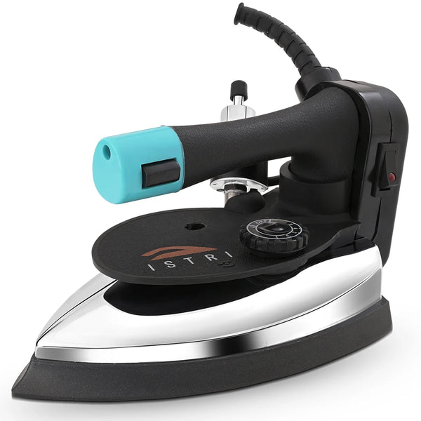 DynaPro Gravity Feed 230V Commercial Steam Iron, 1250W, 50Hz with 4.0L Water Tank, Double ISI Mark, Heavy Duty for Professional Use (Blue)