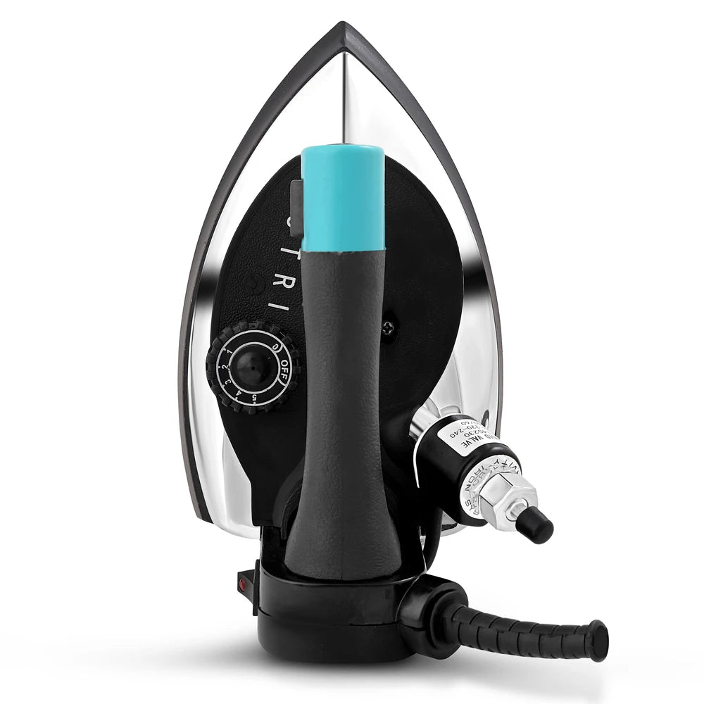 DynaPro Gravity Feed 230V Commercial Steam Iron, 1250W, 50Hz with 4.0L Water Tank, Double ISI Mark, Heavy Duty for Professional Use (Blue)