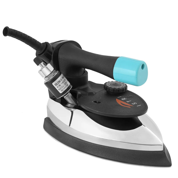 DynaPro Gravity Feed 230V Commercial Steam Iron, 1250W, 50Hz with 4.0L Water Tank, Double ISI Mark, Heavy Duty for Professional Use (Blue)