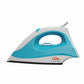 Lightweight Dry Electric Iron with Non-Stick Soleplate – 1000W Home & Travel Iron (Blue/White)