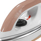 BOLT Heavy-Duty Dry Iron 1000W Electric Press for Clothes | Brown & White