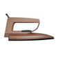 ISTRI Mini Dry Iron for Clothes, 750W Compact & Lightweight Electric Iron Box with Non-Stick Soleplate, Adjustable Dial, Brown