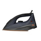 ISTRI Heavy Duty Dry Iron for Clothes, 1200W Electric Iron Box with Ribbed Non-Slip Handle, Non-Stick Soleplate & Temperature Control Dial, Charcoal Grey