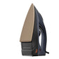 ISTRI Heavy Duty Dry Iron for Clothes, 1200W Electric Iron Box with Ribbed Non-Slip Handle, Non-Stick Soleplate & Temperature Control Dial, Charcoal Grey