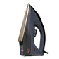 ISTRI Heavy Duty Dry Iron for Clothes, 1200W Electric Iron Box with Ribbed Non-Slip Handle, Non-Stick Soleplate & Temperature Control Dial, Charcoal Grey