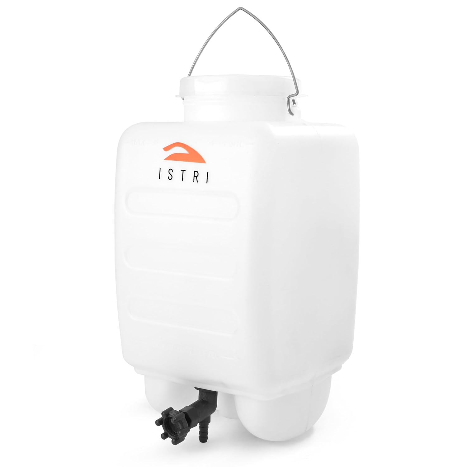 ISTRI 4L Gravity Bottle Water Tank for Steam Iron – Heavy Duty, Movable & Refillable for Commercial/Industrial